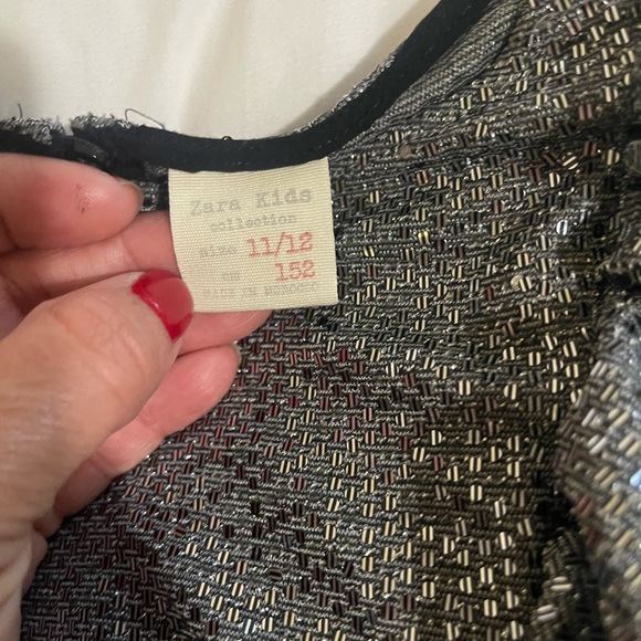 Silver Sequin Gown - Picture 4 of 4